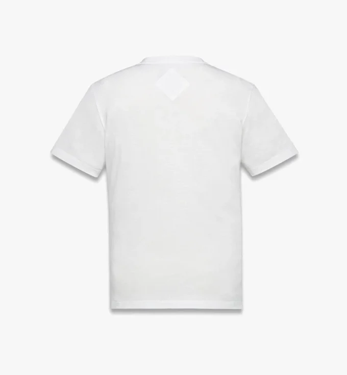 T-shirt à imprimé Monogram en coton biologique