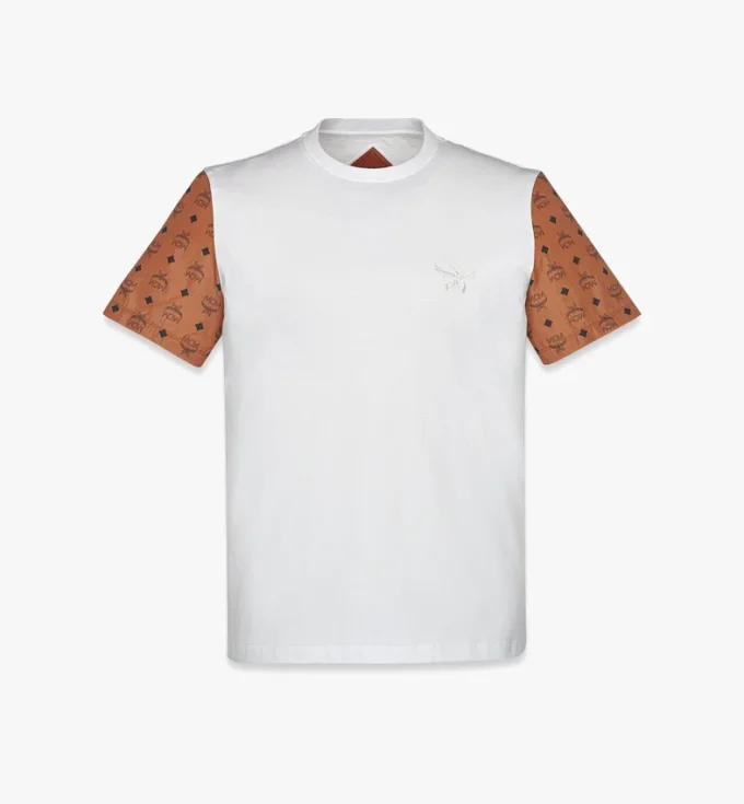 T-shirt à logo en coton biologique et monogramme Econyl®