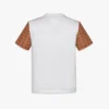 T-shirt à logo en coton biologique et monogramme Econyl®