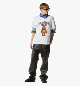 T-shirt Planet MCM Rabot en coton biologique