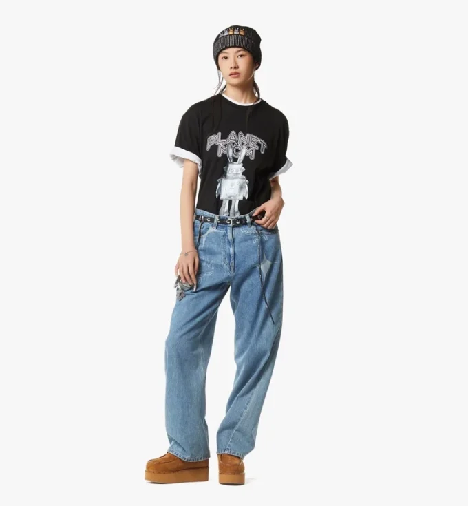 T-shirt Planet MCM Rabot en coton biologique T-shirt Planet MCM Rabot en coton biologique