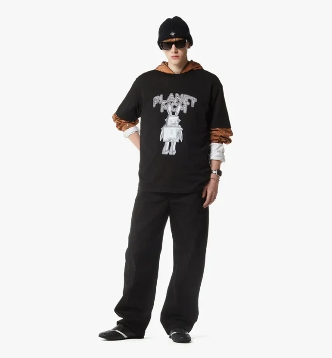 T-shirt Planet MCM Rabot en coton biologique T-shirt Planet MCM Rabot en coton biologique