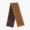 Étole réversible en laine jacquard Lauretos Étole réversible en laine jacquard Lauretos