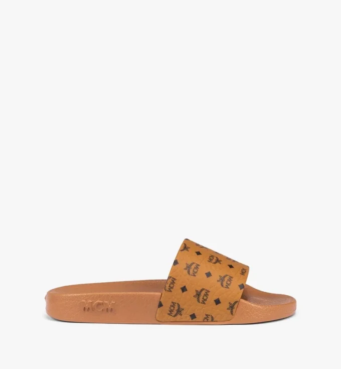Tongs en caoutchouc imprimées du monogramme