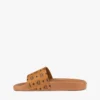 Tongs en caoutchouc imprimées du monogramme