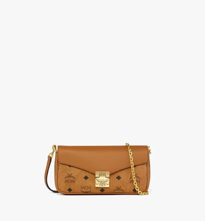 Tracy Crossbody en mélange de cuir Visetos Tracy Crossbody en mélange de cuir Visetos