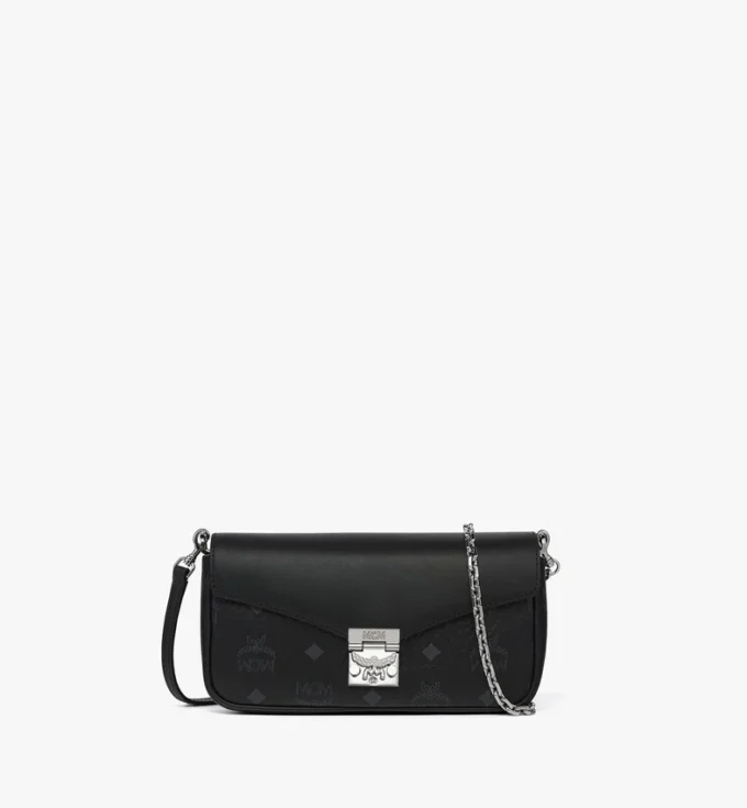 Tracy Crossbody en mélange de cuir Visetos