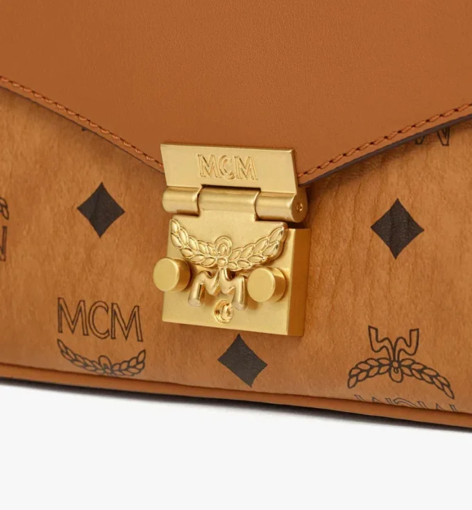 Tracy Crossbody en mélange de cuir Visetos Tracy Crossbody en mélange de cuir Visetos
