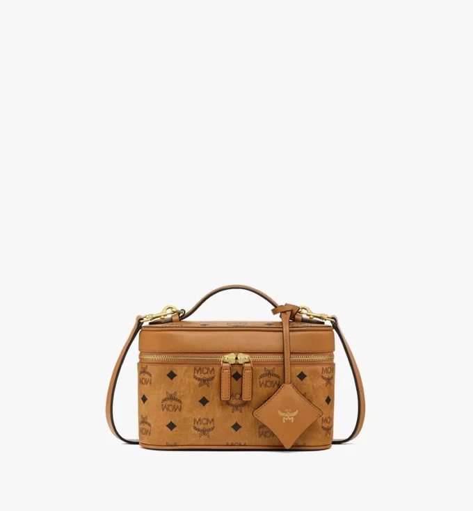 Trousse de toilette Aren en mélange de cuir Visetos
