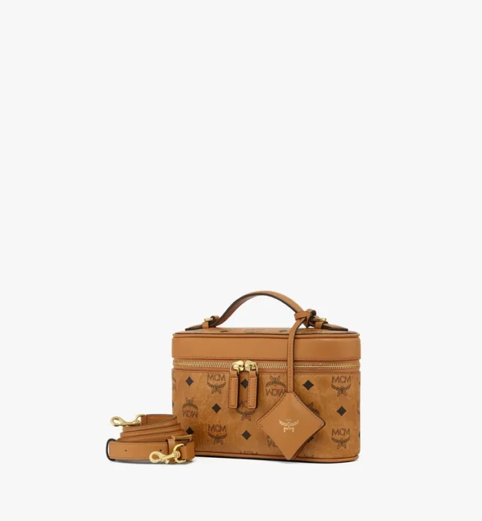 Trousse de toilette Aren en mélange de cuir Visetos