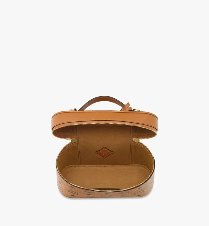 Trousse de toilette Aren en mélange de cuir Visetos