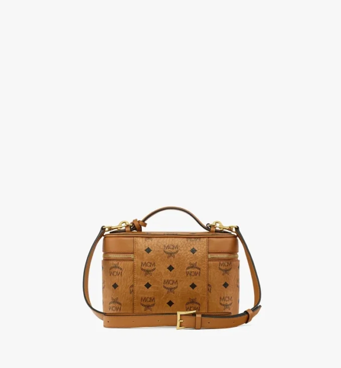 Trousse de toilette Aren en mélange de cuir Visetos