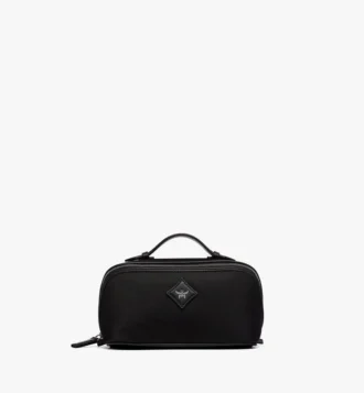 Trousses de toilette Ottomar en Econyl® et cuir