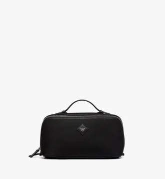 Trousses de toilette Ottomar en Econyl® et cuir