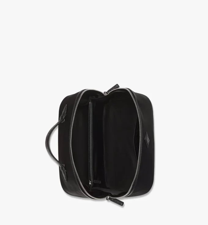 Trousses de toilette Ottomar en Econyl® et cuir