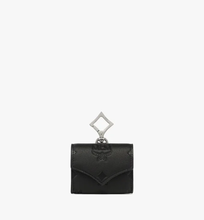 Étui pour AirPods Pro en cuir à monogramme gaufré Étui pour AirPods Pro en cuir à monogramme gaufré