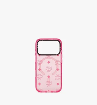 Étui pour iPhone 17 Pro MCM X Casetify Monogram Impact