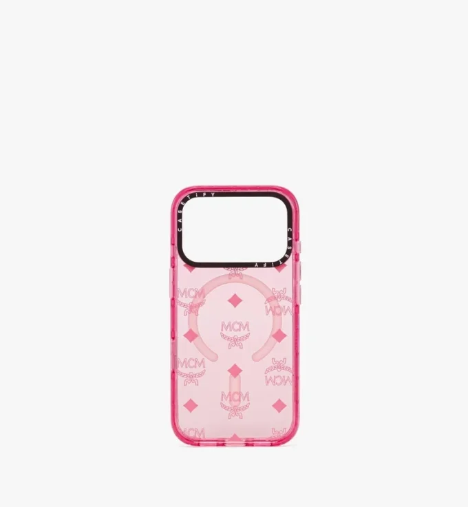 Étui pour iPhone 17 Pro MCM X Casetify Monogram Impact Étui pour iPhone 17 Pro MCM X Casetify Monogram Impact