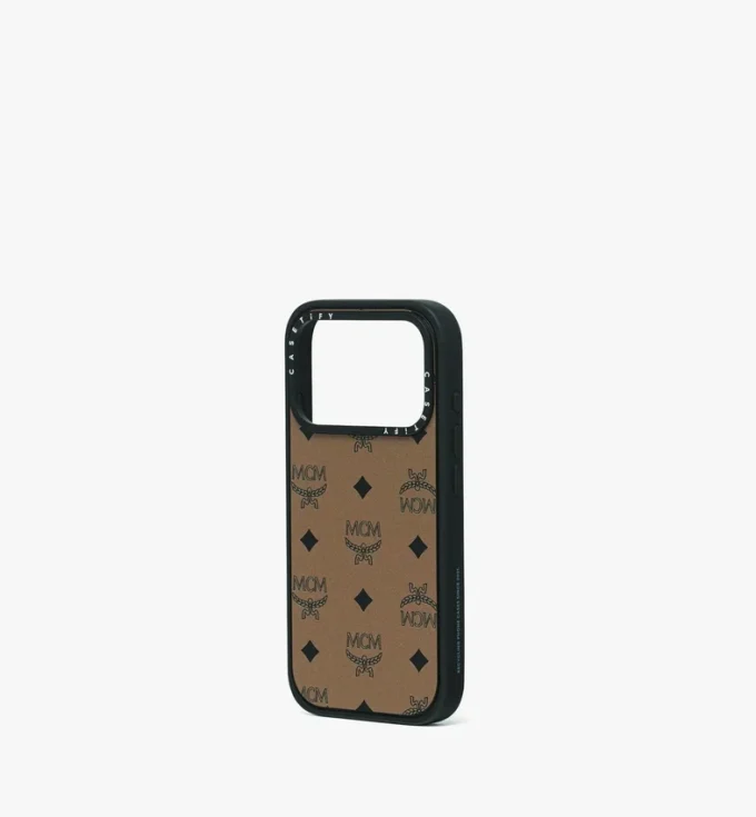 Étui pour iPhone 17 Pro MCM X Casetify Monogram Impact Étui pour iPhone 17 Pro MCM X Casetify Monogram Impact