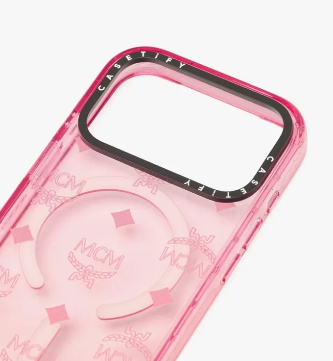 Étui pour iPhone 17 Pro MCM X Casetify Monogram Impact Étui pour iPhone 17 Pro MCM X Casetify Monogram Impact