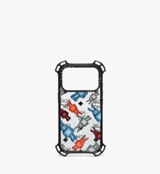 Étui pour iPhone 17 Pro MCM X Casetify Rabot Monogram Bounce