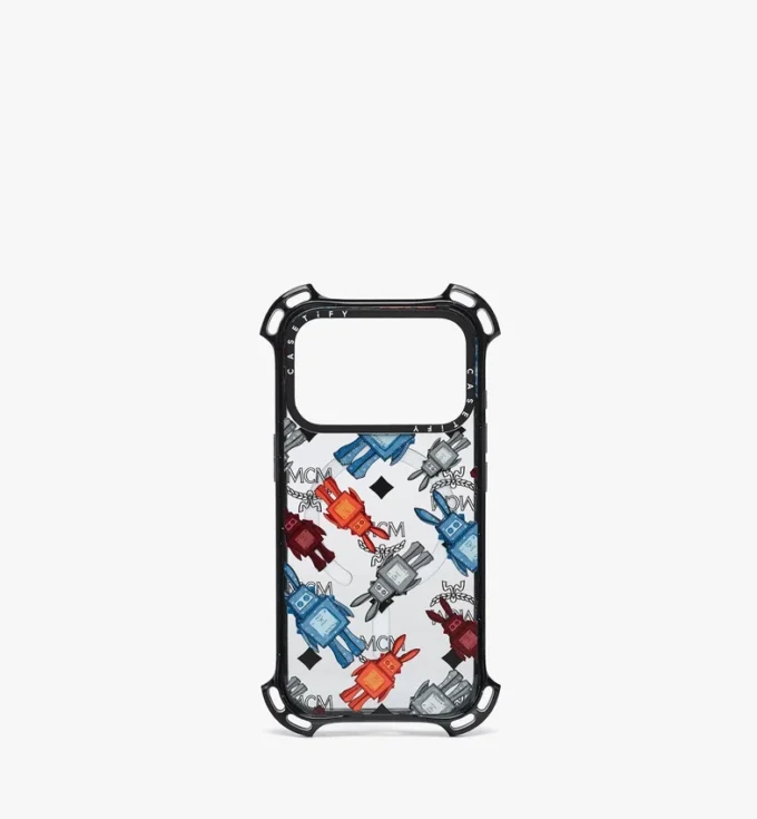 Étui pour iPhone 17 Pro MCM X Casetify Rabot Monogram Bounce Étui pour iPhone 17 Pro MCM X Casetify Rabot Monogram Bounce