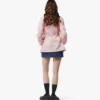 Veste coupe-vent à capuche en nylon recyclé avec imprimé Monogram