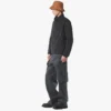 Veste coupe-vent réversible à imprimé Monogram en Econyl®