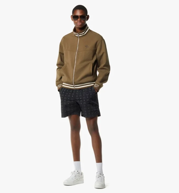 Veste de survêtement en Ponte avec logo Essential Veste de survêtement en Ponte avec logo Essential