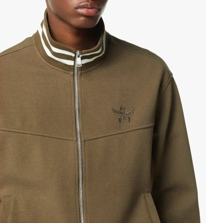 Veste de survêtement en Ponte avec logo Essential Veste de survêtement en Ponte avec logo Essential