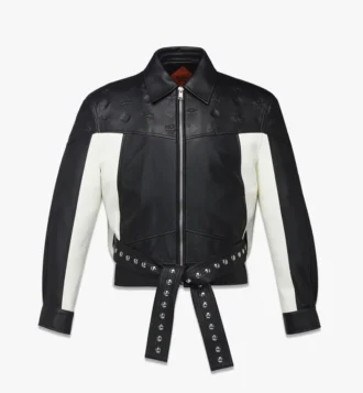 Veste en cuir d&rsquo;agneau