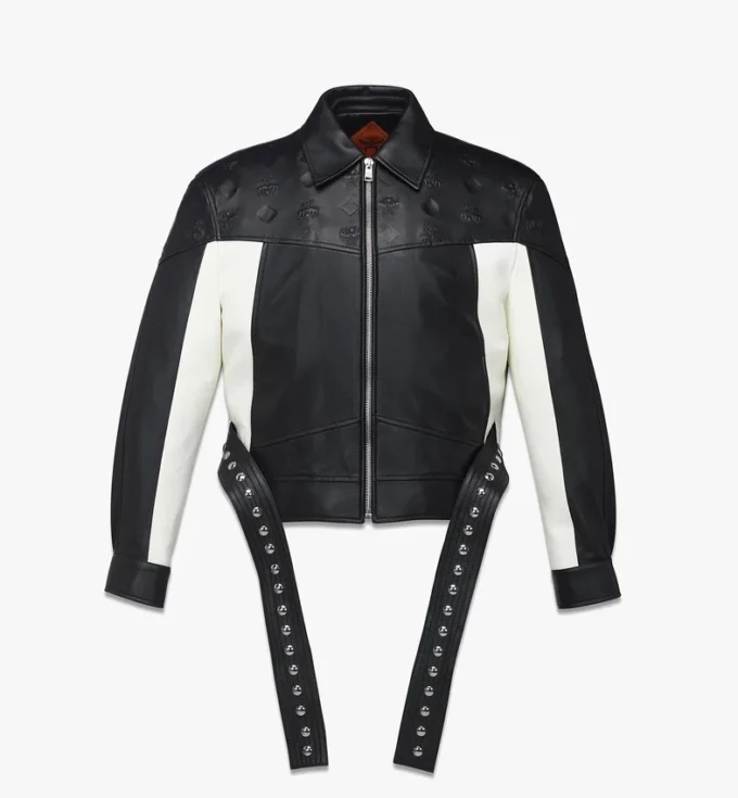 Veste en cuir d’agneau Veste en cuir d’agneau