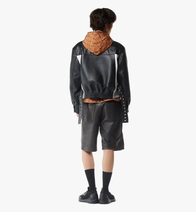 Veste en cuir d’agneau Veste en cuir d’agneau