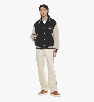 Veste universitaire avec patch logo Essential