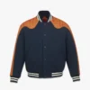 Veste universitaire en jacquard néoprène Monogram Veste universitaire en jacquard néoprène Monogram